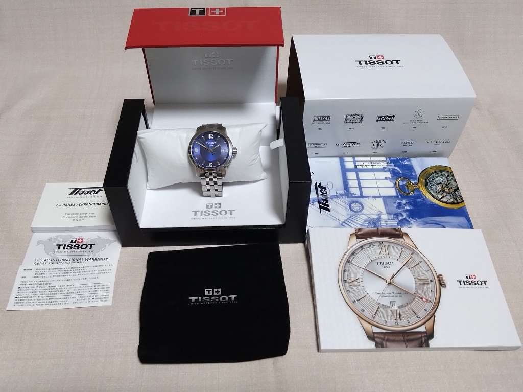TISSOT】 ティソ T055410A 15BG0352149 クォーツ 腕時計 200m 箱