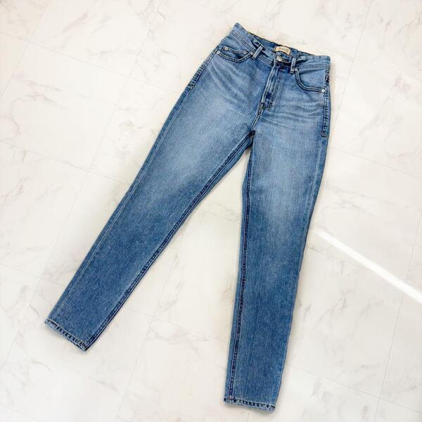 ヤヌーク Trick Denim ハイウエストスリムテーパード 23Ruth ハイウエストルース 田中みなみ 日本製 デニムパンツ スキニー