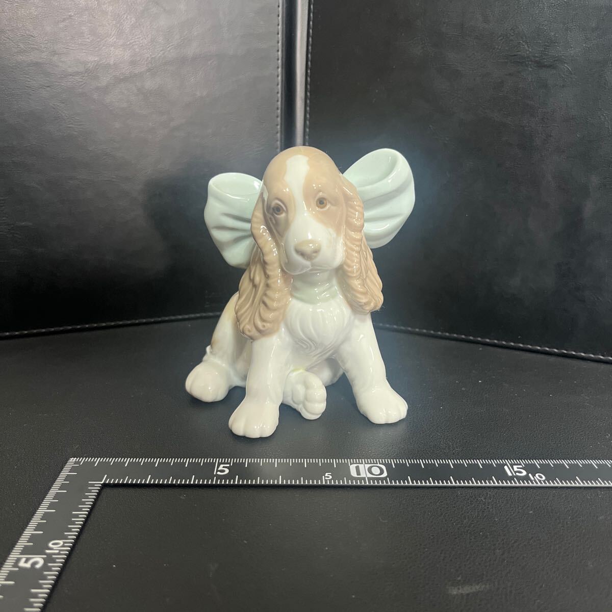 リヤドロ 犬 ぬいぐるみ ナオ 置物 フィギュリン 陶器 Nao 1462