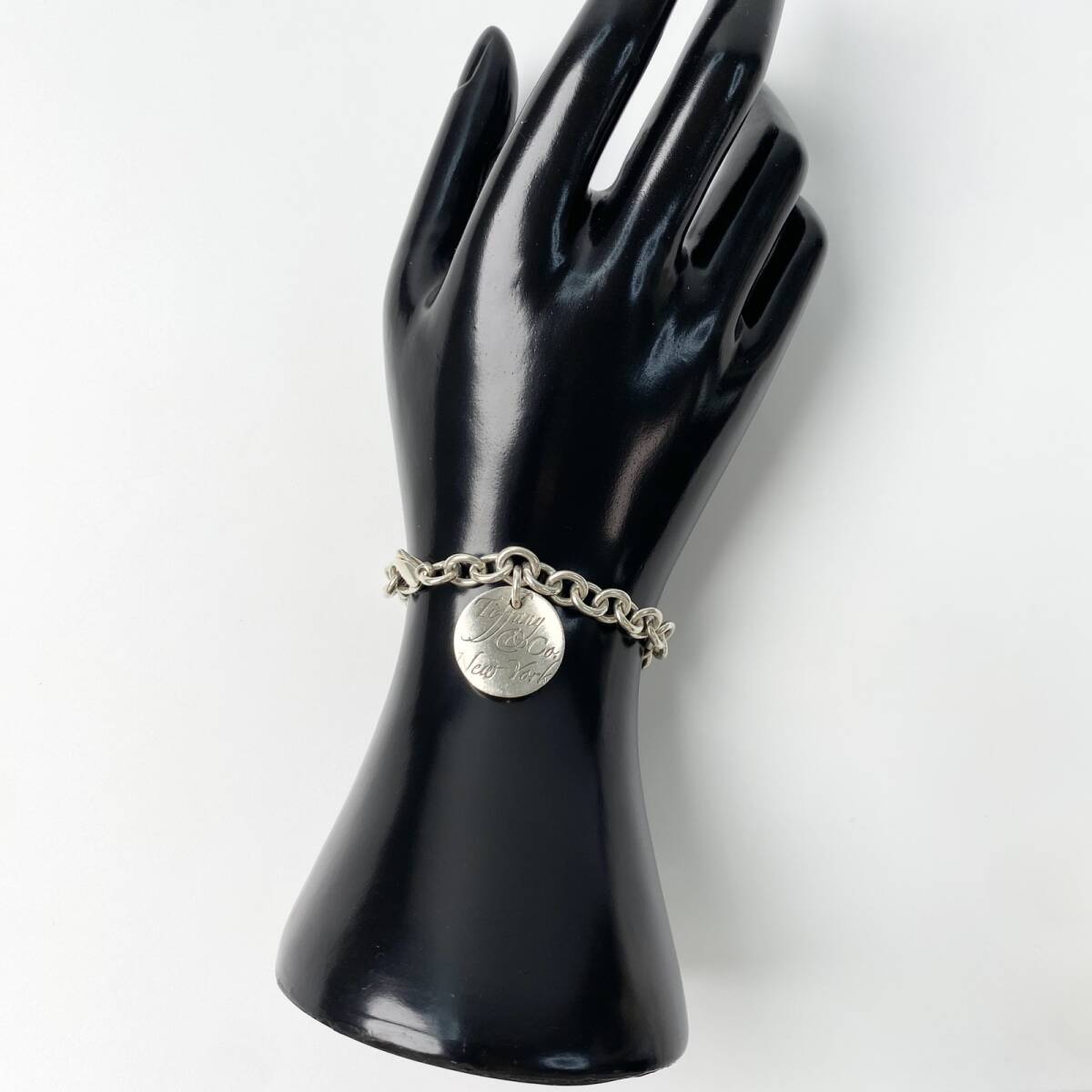 ティファニーTiffany リターントゥ ラウンドタグ ブレスレット Ag925 ティファニー Tiffany レディース リターントゥ ラウンドタグ