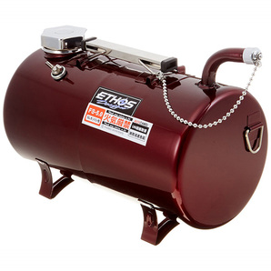 【メタリックレッドカラーのガソリン携行缶】 5.5Lサイズ アウトドア燃料 車用燃料 バイク用 UN規格 消防法適合 アウトドア用品