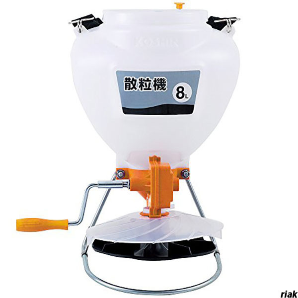 【軽量8L手動式多用途散粒機】 散粒器 肥料散布 種子散布 農薬散布 胸掛式 散布調整可能 多用途対応 作業効率アップ