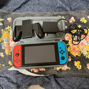 Nintendo Switch ニンテンドースイッチ ネオンレッド ネオンブルー 任天堂 初期化済
