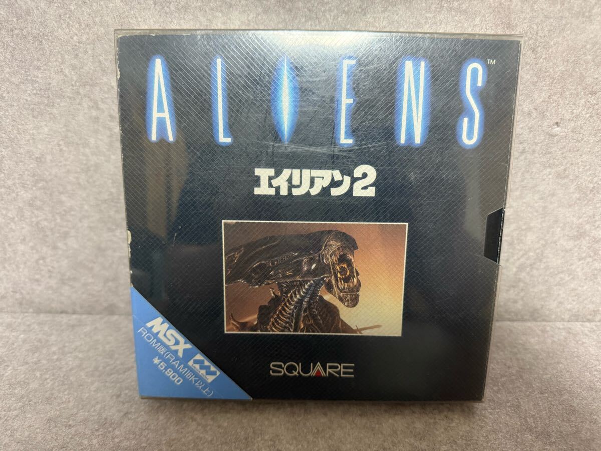 MSX ROM版 SQUARE ALIENS2 エイリアン2 ゲームソフト - メルカリ