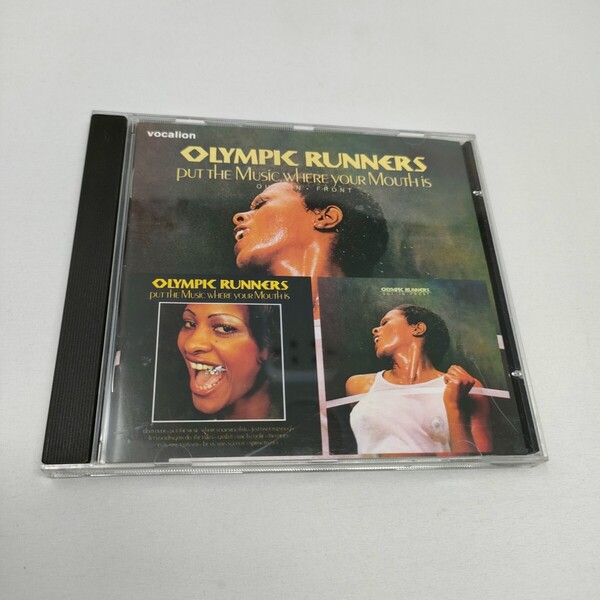 輸入盤 CD Olympic Runners / Put The Music Where Your Mouth Is & Out In Front オリンピックランナーズ 即決 送料込み