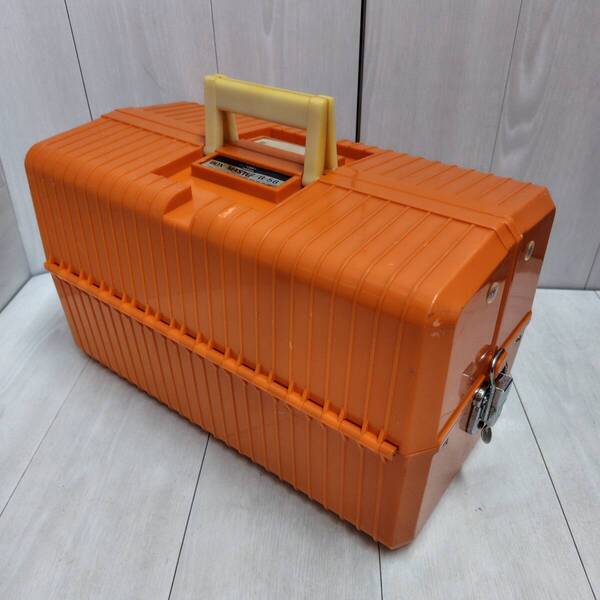 【 送料無料 】 HOZAN ◆ BOX-MASTER / B-56 オレンジ ホーザン ボックス マスター 工具箱 ツールボックス 収納ケース レア 希少 趣味