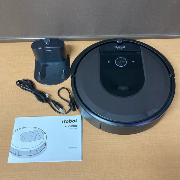 ◎送料無料 iRobot Roomba i7 ロボット掃除機 簡易動作確認 バッテリーの持ち不明 現状品 アイロボット ルンバ クリーナー