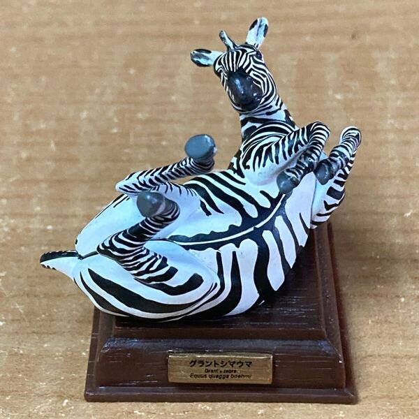 ◎送料無料 奇譚クラブ ネイチャーテクニカラー サバンナ グラントシマウマ フィギュア KITAN CLUB COW 動物 カプセルトイ ガチャガチャ