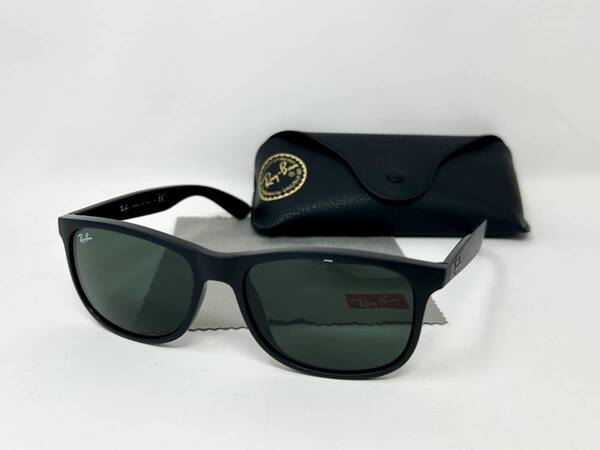 送料無料 ★ Ray-Ban レイバン サングラス RB4202-F ANDY マット ブラック 6069/71 57□17 145 3N 純正ケース メンズ アイウェア イタリア