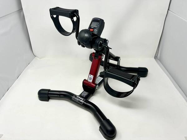 送料無料 ★ ALINCO アルインコ プチトレサイクル AFB2017R ミニバイク 家庭用 フィットネスバイク 折り畳み コンパクト 有酸素運動 ②