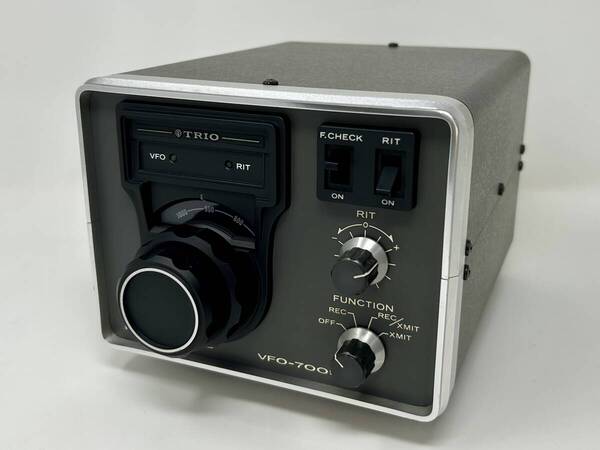 送料無料 ★ TRIO トリオ TS-700S用 REMOTE リモート VFO VFO-700S 本体 トランシーバー アマチュア無線 無線機 アクセサリー 当時物 希少