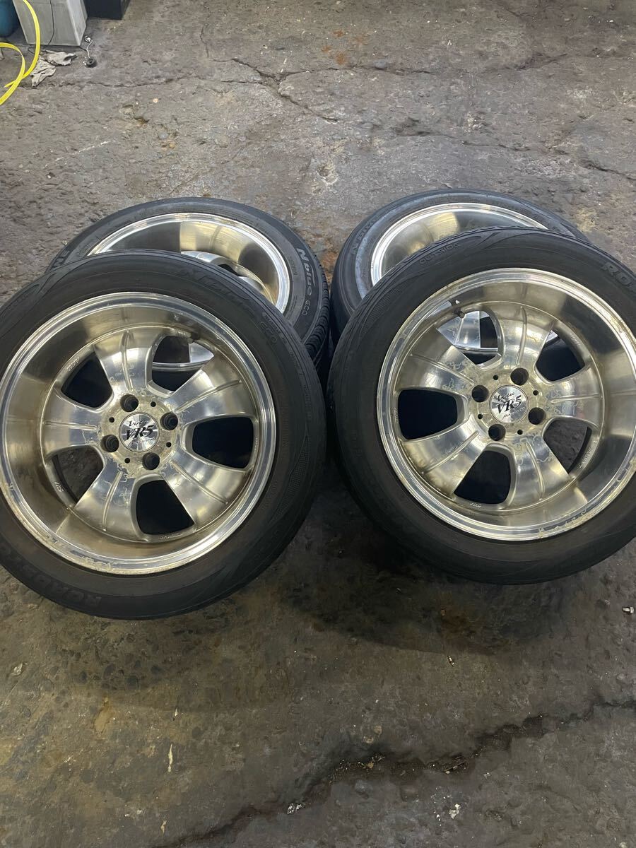 送料無料 マークX 4本 235/35R20 VERTEC ONE Longbeak ロング