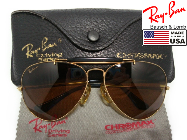 Ray-Ban B&L Driving Series サングラス ケース付 Yahoo!オークション -「rayban driving」の落札相場・落札価格