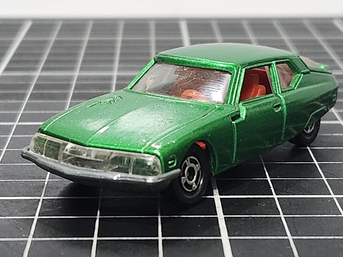 廃盤 国産トミカ シトロエンSM B-F34 グリーン 未開封