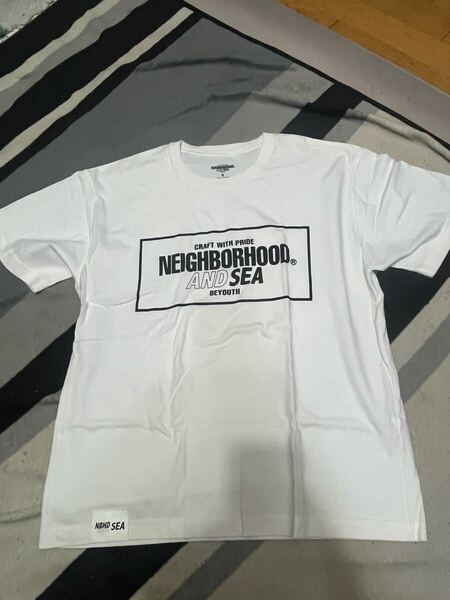 neighborhood ×wind and sea tシャツWHITE Sサイズ ネイバーフッド ウィンダンシー