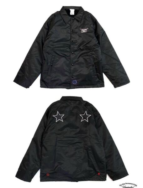 UNRIVALED × M&M CUSTOM PERFORMANCE 「BOA WIND BREAKER」 ナイロンボアコーチジャケット 黒 Sサイズ