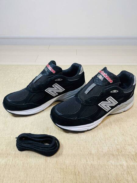【送料無料】ニューバランス M990BS3(V3) 26.5cm /NewBalance ブラック Made in USA