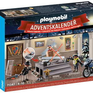 新品 PLAYMOBIL 71347 アドベント・カレンダー 警察官と博物館泥棒 プレイモービル