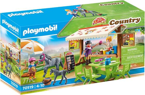 新品 PLAYMOBIL 70519 カントリー ポニー・カフェ プレイモービル