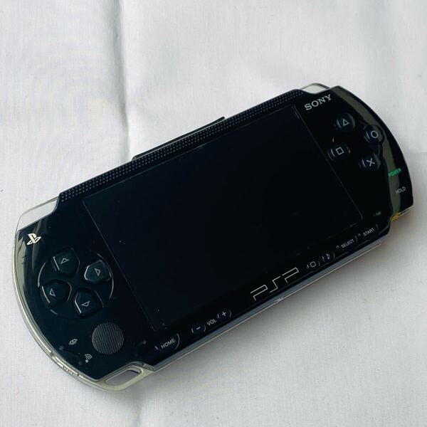 【送料無料】良品 SONY ソニー プレイステーション ポータブル PSP-1000 PSP1000 本体 ブラック 中古 動作確認済み 現状品 ④