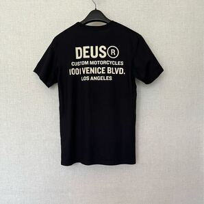 DEUS EX MACHINA Tシャツ バックプリント ロゴプリント COGS S/S TEE DMP201826B モーターサイクル カスタム バイカー デウスエクスマキナ