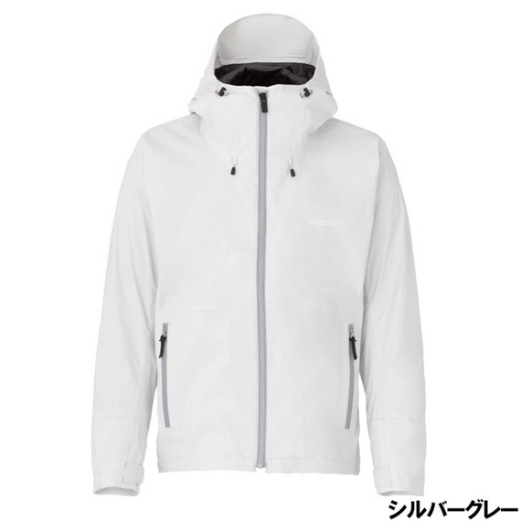 55%off シマノ RA-04JU L デュラスト 3シーズン レインジャケット シルバーグレー