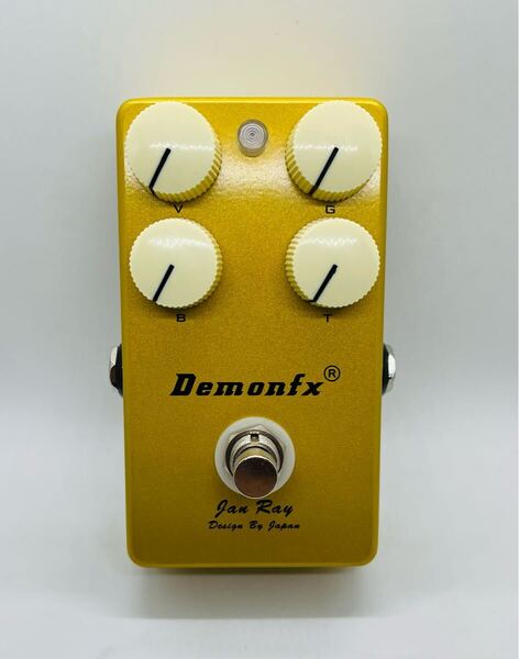 VEMURAM Jan Ray クローン エフェクター ペダル オーバードライブ ブースター 歪み ギター demonfx