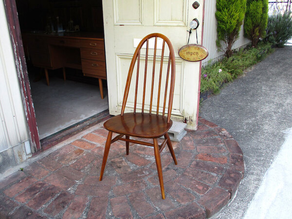 【送料無料】アーコール ercol クエーカーチェア イギリス製ヴィンテージ家具 ”メンテナンス済み”②