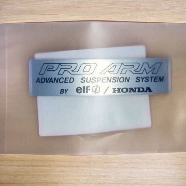 ホンダ 純正品 PROARM プロアームラベル スウィングアーム VFR750R RC30 NSR250R MC28 VFR400R RVF400R HRC 当時物 希少