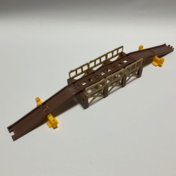 カプセルプラレール ぐらぐら橋 坂レールセット
