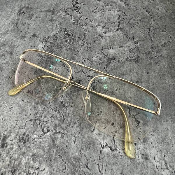 ◆HOYA ESSEL ホーヤ エッセル ナイロール 眼鏡フレーム メガネ ヴィンテージ Vintage 5003GP デザインブリッジ