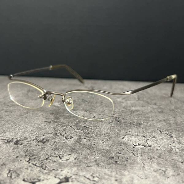 ◆SPIVVY スピビー 眼鏡フレーム メガネ ナイロール SP-1020 ブラウングレー系 eyewear メンズ 男性用