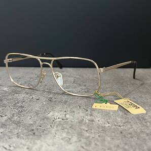 ◆LOTUS CITIZEN VINTAGE ロータス シチズン ヴィンテージ眼鏡フレーム TITERA ツーブリッジ ゴールド ヴィンテージ デッドストック