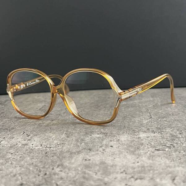 ◆Chrisntian Dior クリスチャンディオール ヴィンテージ 眼鏡フレーム メガネ optyl社 ドイツ製 クリア 2137A