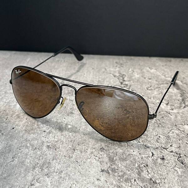 ◆B&L Vintage Ray-Ban USA ボシュロム社製 ヴィンテージ レイバン サングラス アビエーター AVIATOR ミラーレンズ ドライビング