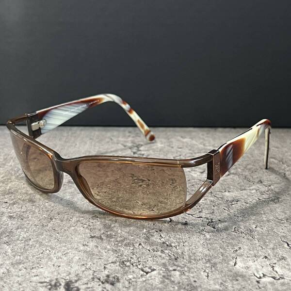 ◆CAROLINA HERRERA キャロライナヘレラ ヴィンテージサングラス CH-159 00s Y2K ニューヨーク ブラウン