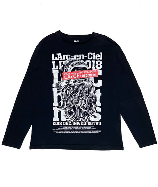 送料無料 L'Arc-en-Ciel 2018 ラルクリスマス ロング Tシャツ ラルク
