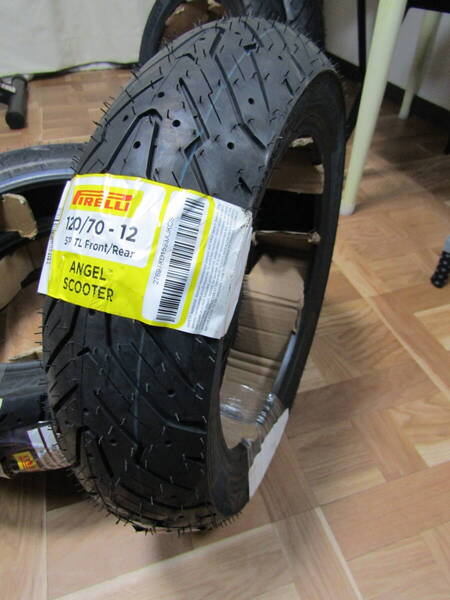 ★24H発送★PIRELLI ANGEL SCOOTER 130/70-12TL 51P