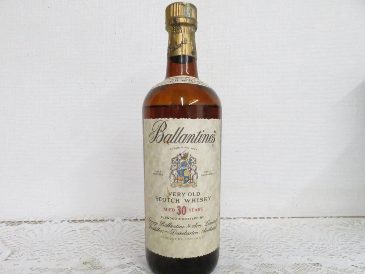 5151[M]箱付◇未開栓古酒◇バランタイン/Ballantines/30年