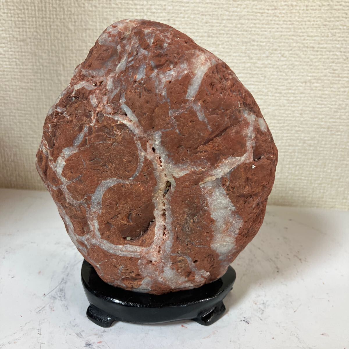 土岐石ジャスパー原石磨き805g 天然石販売 名取貴石 天然石