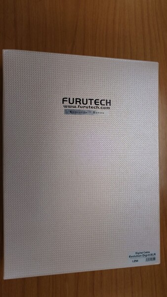 【新品・未使用】EVOLUTION DIGI2 XLR 1.2m フルテック FURUTECH デジタルケーブル 1本