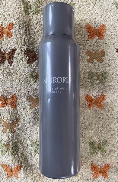 送料込み・洗顔 泡 洗顔フォーム・シロル・SHIRORU・クリスタルホイップ ブラック・炭酸洗顔 泡洗顔・120g・1本・新品未使用品