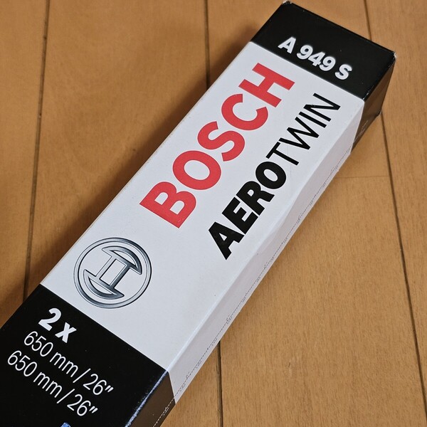 ボッシュ エアロツイン ワイパー 2本セット A949S メルセデス・ベンツ W211 S211 W219 R230 右ハンドル用 BOSCH ワイパーブレード 未使用品