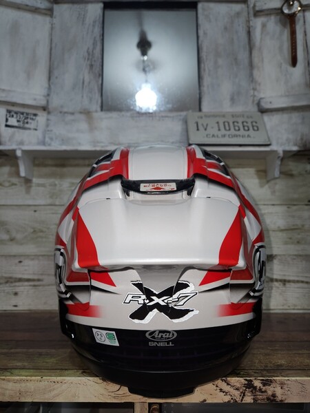 アライ Arai RX-7X Nakano X 五芒星 STAR レーシングスポイラーセット(マウススポイラーとテールスポイラー) M・Lサイズ用