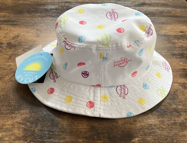 ポケモン 帽子 ハット 56センチ 新品 未使用 男の子 女の子 ポケットモンスター 男児 女児 小学生 モンスターボール