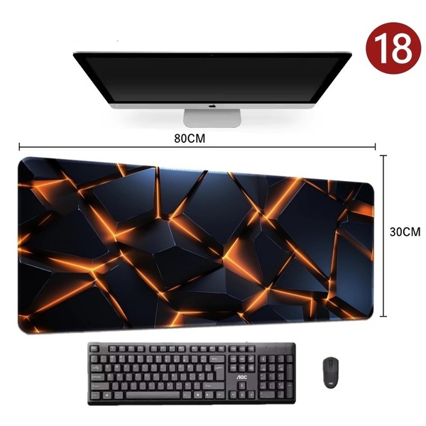 マウスパッド ゲーミング 大型 マウスパッド 大判 マウスパッド キーボード マット プレイマット デスクマット 18