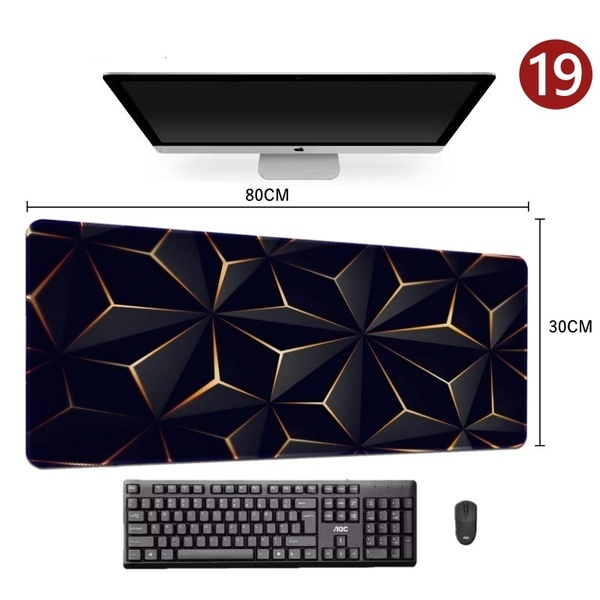 マウスパッド ゲーミング 大型 マウスパッド 大判 マウスパッド キーボード マット プレイマット デスクマット 19