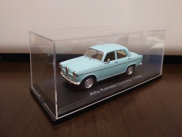 アシェット 国産名車コレクション1/43 アルファ・ロメオ ジュリエッタ 1958
