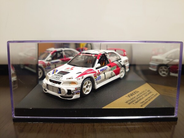 VITESSE ビテス 1/43 三菱 ランサー EVO IV WINNER SPANISH RALLY 1997 V98053