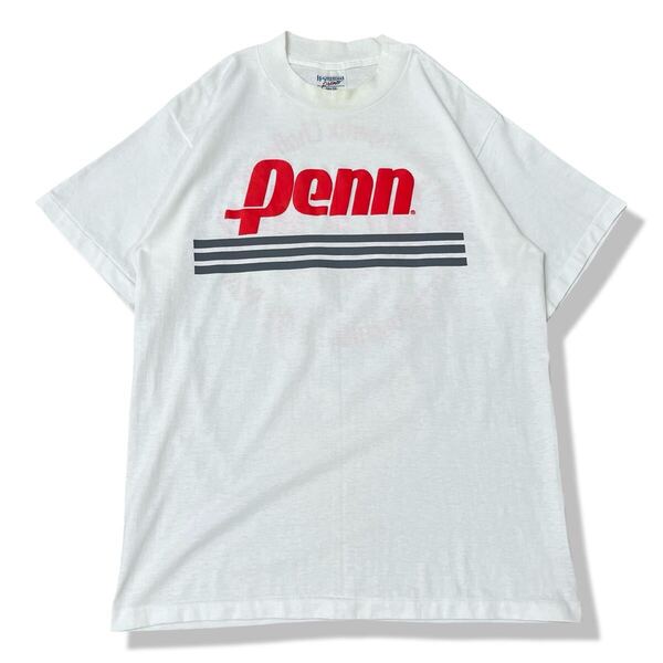 【90s】USA製 Penn テニス フェニックスチャレンジ全国選手権 両面プリントTシャツ L 半袖 シングルステッチ ビンテージTシャツ 古着